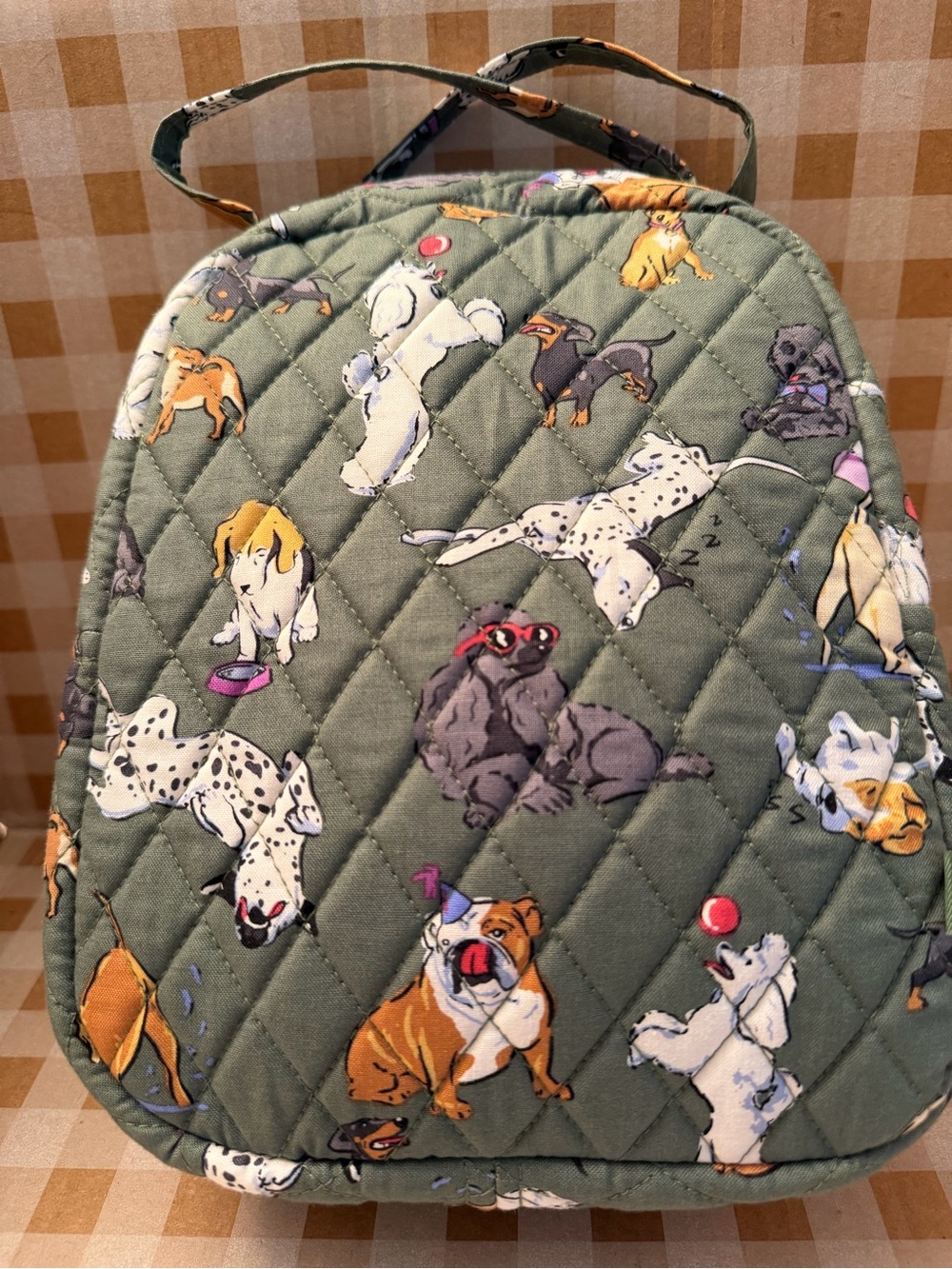 Vera Bradley Dog Park Lunch Bunch Bag NWT *will Receive Exact As Pictured